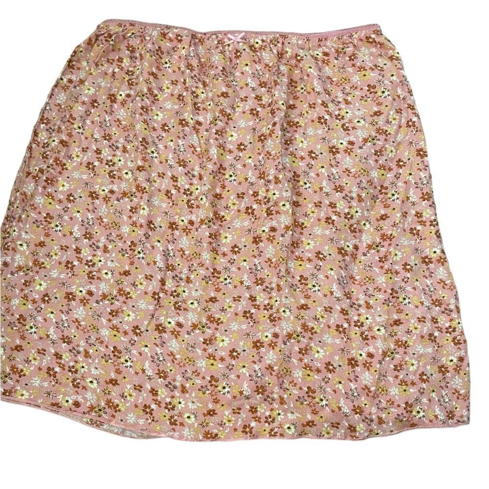 SLIP‎ SKIRT BY LOVE FIRE, L, PINK